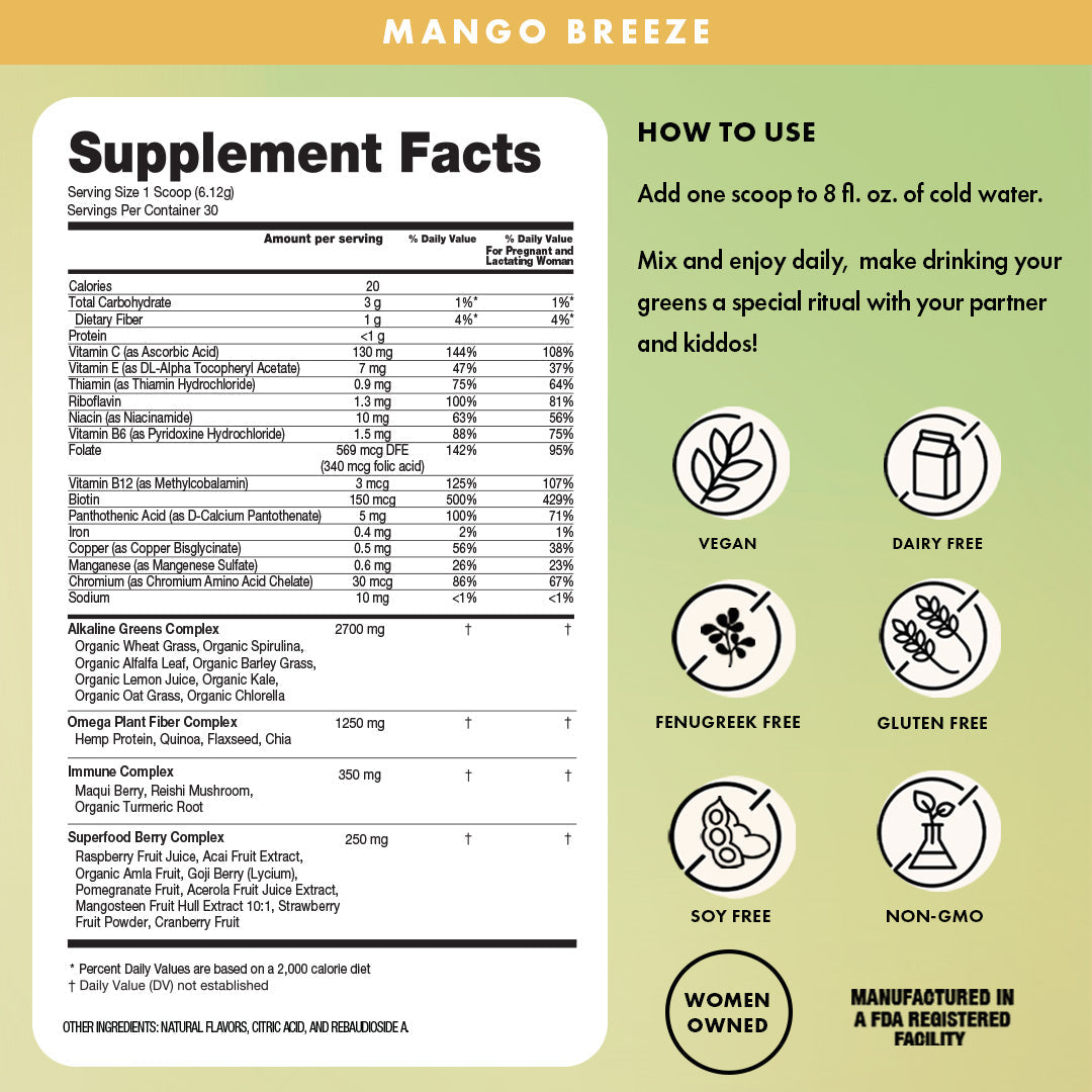 Mother of All Greens 1 Tub Subscription